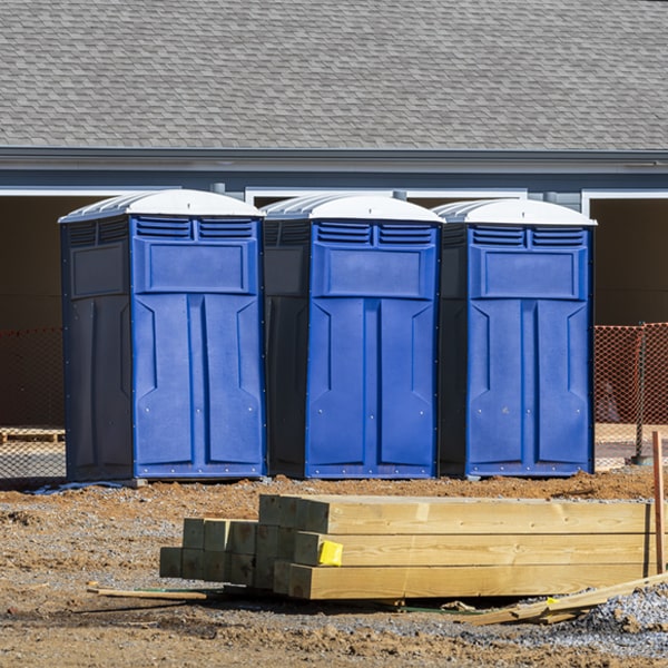 are there different sizes of portable restrooms available for rent in Hurley